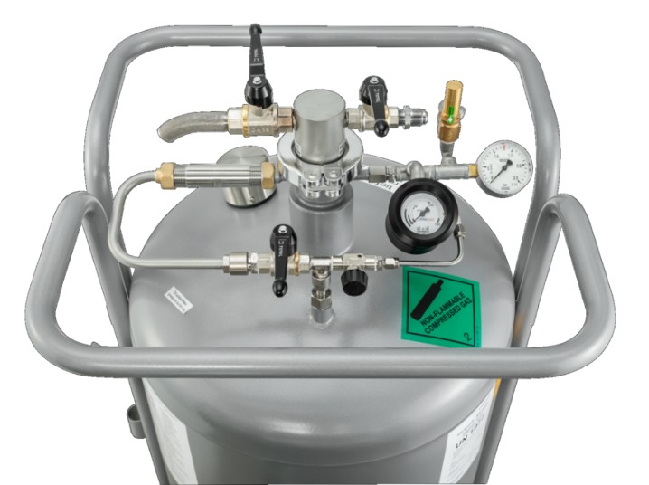 Apollo 350 liter (2,0 bar), dewar voor vloeibare stikstof